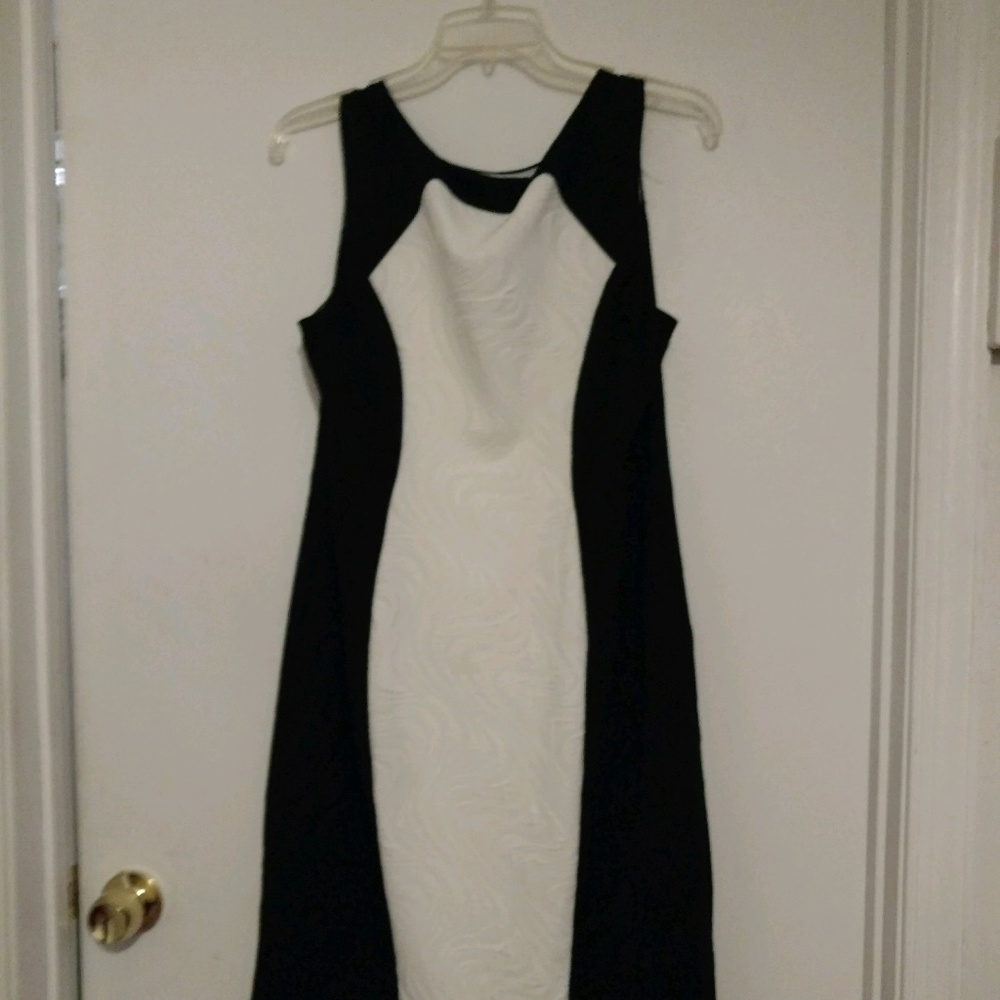 Ronni Nicole Black and White Sundress